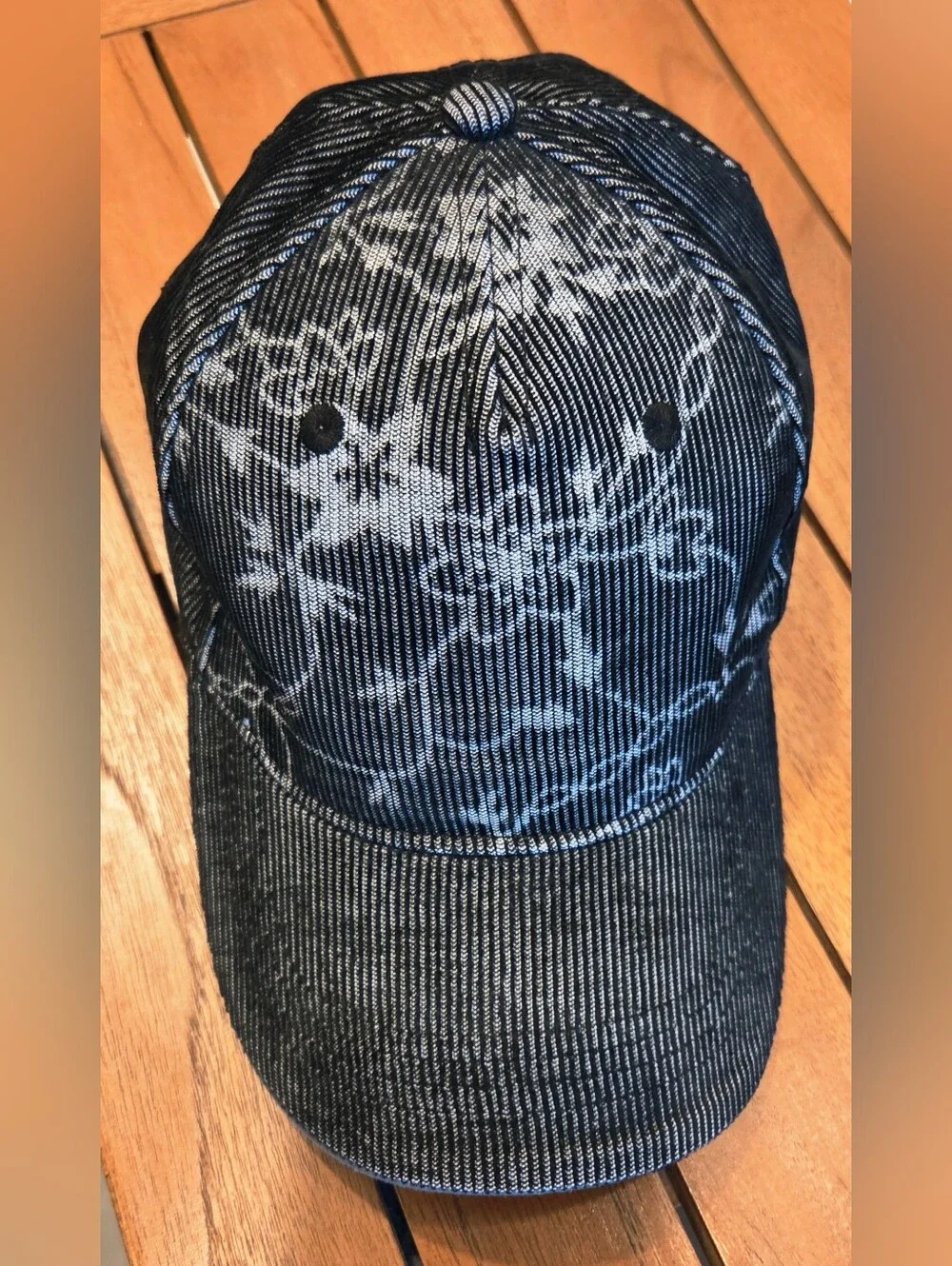 Yamaha Unisex Corduroy Logo Baseball Cap With Floral Pattern